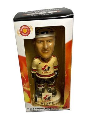 Rob Blake Bobble Head Team Canada NHLPA Bobble Dobbles Collectible Hockey 2002